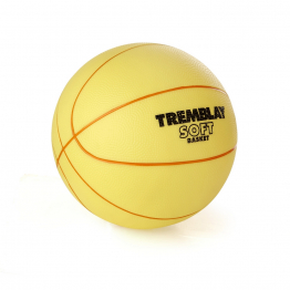 PVC basketball - size 5 - 310 gr - yellow                            