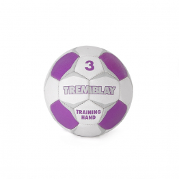 Handball trainer with rubberised cover - size 3 - Tremblay design    