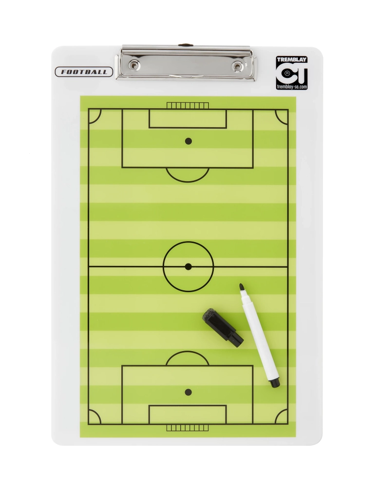 Football training clipboard recto - verso                            