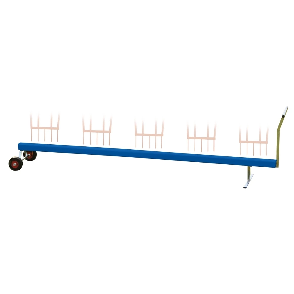 Chariot pour 5 mannequins