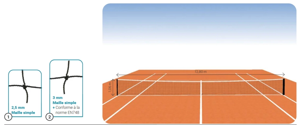 Tennis net                                                           