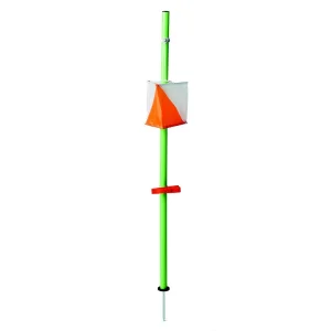 Orienteering pole with steel spike                                   