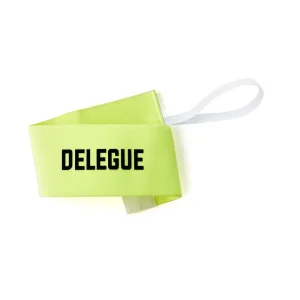 Armand "DELEGUE" with elastic and velcro - fluo yellow               