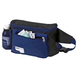 Waist bag - Black/blue                                               