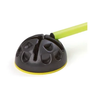 Agility training dome - for poles dia. 25 mm - fluo yellow/black     