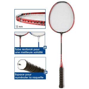 Raquette badminton 66 cm