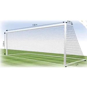 Football net 11 p. dia. 4 mm mesh 120 mm                             