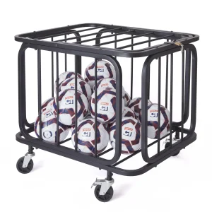 Chariot de rangement ballon noir