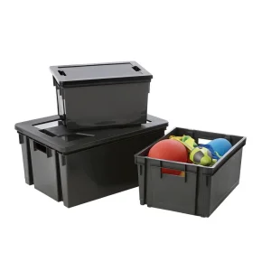 Bac de rangement 20 l avec couvercle