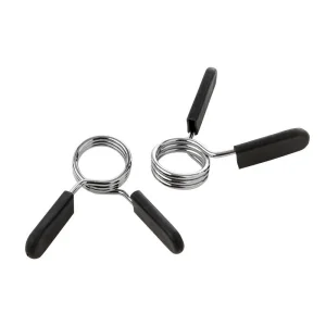 Spring collar with rubber end - per pair                             